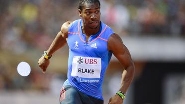 Le Jamaïcain Yohan Blake, champion du monde en titre sur la distance et triple médaillé aux JO de Londres, a remporté le 100 m de la réunion d'athlétisme de Lausanne en 9 sec 69/100e, jeudi soir.[AFP]