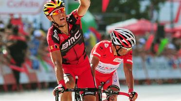 Le Belge Philippe Gilbert (BMC) a remporté dimanche la 9e étape du Tour d'Espagne, longue de 196,3 km entre Andorre et Barcelone, l'Espagnol Joaquim Rodriguez (Katusha) restant lui en tête du classement général.[AFP]