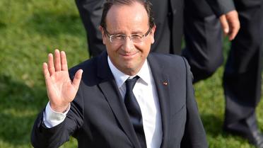 Le président français François Hollande le 5 octobre 2012 à Malte [Vincenzo Pinto / AFP]