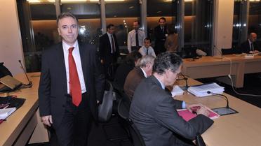 Le Directeur Général de la CAPM Frédéric Van Roekeghem, lors de la réunion sur les dépassements d'honoraires des médecins, le 22 octobre 2012 à Paris [Mehdi Fedouach / AFP]