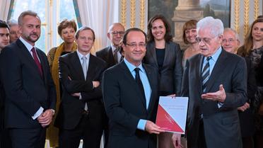 Le président François Hollande le 9 novembre 2012 à l'Elysée à Paris [Bertrand Langlois / Pool/AFP]