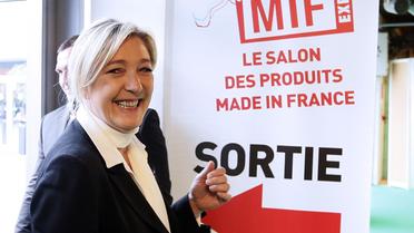 La présidente du Front national, Marine Le Pen, le 10 novembre 2012 à Paris [Kenzo Tribouillard / AFP]
