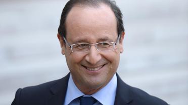 Le président François Hollande le 12 novembre 2012 à l'Elysée à Paris [Martin Bureau / AFP]