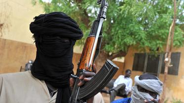Des combattants du groupe islamiste Mujao, le 16 juillet 2012 à Gao au Mali [Issouf Sanogo / AFP/Archives]