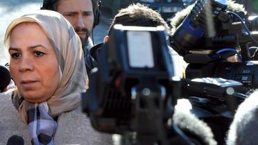 La mère d'Imad Ibn Ziaten, la première victime de Mohamed Merah rencontre des jeunes de Toulouse, le 6 décembre 2012 [Pascal Pavani / AFP]