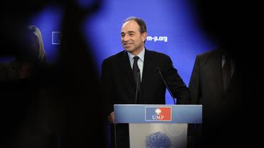 Le président proclamé de l'UMP Jean-François Copé en conférence de presse à Paris, le 12 décembre 2012 [Miguel Medina / AFP]