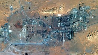 Vue satellite du site gazier d'In Amenas, en Algérie, le 18 janvier 2013 [Handout / EADS/Astrium services 2013 / AFP]