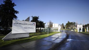 L'entrée de l'usine PSA Peugeot Citroën à Aulnay-sous-Bois, le 28 janvier 2013 [Lionel Bonaventure / AFP/Archives]