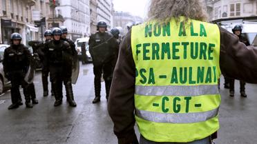 Manifestation de salariés de PSA Aulnay le 14 février 2013 à Paris [Loic Venance / AFP/Archives]