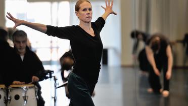 La danseuse-chorégraphe américaine Carolyn Carlson, le 20 février 2013 au Centre chorégraphique national (CCN) de Roubaix [Philippe Huguen / AFP]