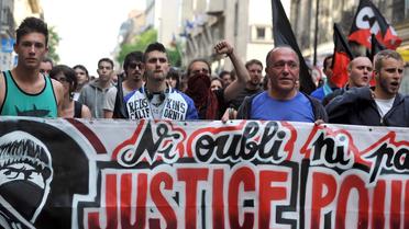 Une manifestation en hommage au militant d'extrême gauche tué lors d'une altercation avec des skinheads, le 6 juin 2013 à Paris [Frank Perry / AFP/Archives]