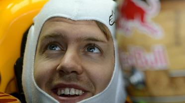 Le pilote allemand Sebastian Vettel, lors des essais libres du Grand Prix des Etats-Unis à Austin au Texas, le 16 novembre 2012. [Timothy A. Clary / AFP]