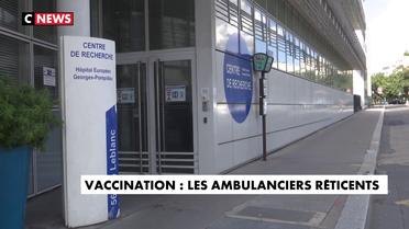 Vaccination : les ambulanciers réticents