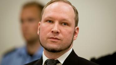 Anders Behring Breivik lors de son procès à Oslo, le 24 août 2012 [ODD ANDERSEN / AFP/Archives]