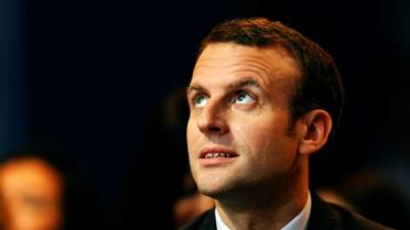 Le candidat de En marche! à la présidentielle, Emmanuel Macron, le 2 décembre 2016 à Deauville [CHARLY TRIBALLEAU / AFP/Archives]