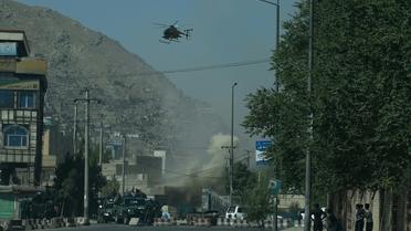 D'intenses combats se déroulent dans Kaboul, où des roquettes ont été tirées le 21 août 2018 [WAKIL KOHSAR / AFP]
