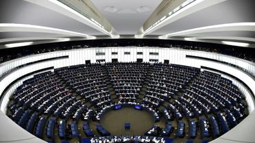 Le Parlement européen à Strasbourg, le 13 février 2019 [FREDERICK FLORIN / AFP/Archives]