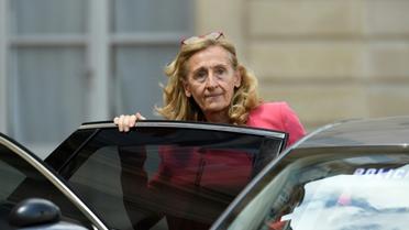 Nicole Belloubet le 18 juillet à la sortie de l'Elysée [Bertrand GUAY / AFP/Archives]