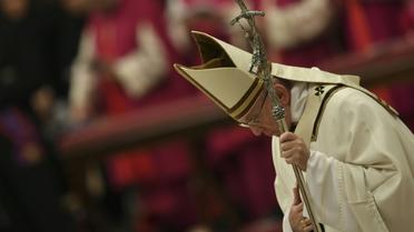 Le pape François lors de sa traditionnelle homélie de Noël, le 24 décembre 2016 au Vatican [ANDREAS SOLARO / AFP]
