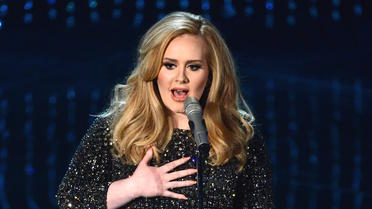 D'un naturel d'habitude jovial, Adele a perdu son sang froid