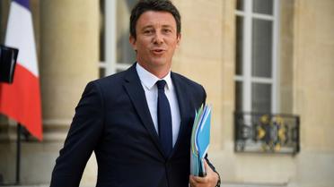 Le porte-parole du gouvernement Benjamain Griveaux le 22 août à Paris [Bertrand GUAY / AFP/Archives]
