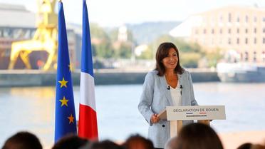 Anne Hidalgo a officialisé sa candidature dimanche 12 septembre, à Rouen.