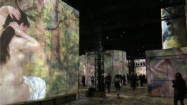 «Monet, Renoir...Chagall. Voyages en Méditerranée» est la nouvelle exposition immersive de l'Atelier des lumières