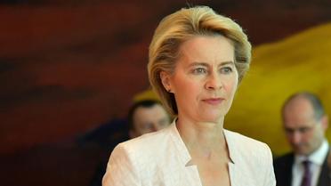 La ministre de la Défense allemande Ursula von der Leyen, nouvelle présidente désignée de la Commission européenne, à Berlin le 3 juillet 2019 [Tobias SCHWARZ / AFP/Archives]