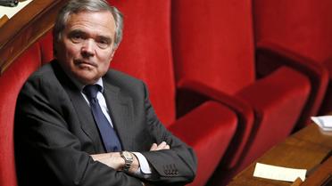 Le député UMP Bernard Accoyer le 15 mai 2013 à l'Assemblée nationale à Paris [Patrick Kovarik / AFP/Archives]