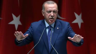 Le président turc Recep Tayyip Erdogan, le 5 septembre 2019 à Ankara [Adem ALTAN / AFP/Archives]
