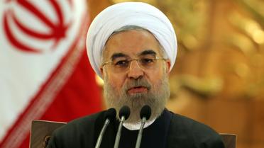 Le président iranien Hassan Rohani, le 17 janvier 2016 à Téhéran [ATTA KENARE / AFP]