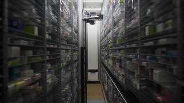 Une pharmacie dans un hôpital [Fred Dufour / AFP/Archives]