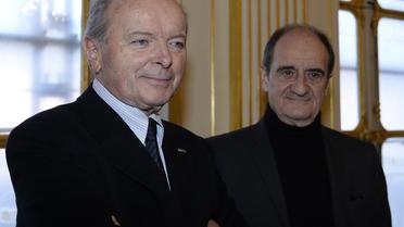 L'ancien ministre de la culture Jacques Toubon à Paris, le 10 décembre 2013 [Bertrand Guay / AFP/Archives]