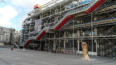 130 oeuvres de César sont installées au Centre Pompidou jusqu'au 26 mars 2018