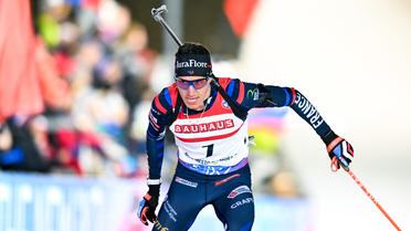 Quentin Fillon-Maillet et Lou Jeanmonnot ont décroché l'or sur le relais mixte simple des Championnats du monde de biathlon.