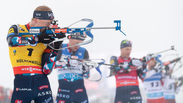 La 7e étape de la Coupe du monde de biathlon était organisée à Oslo.