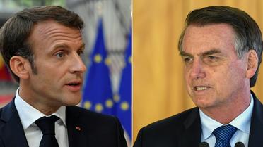 Le président brésilien Jair Bolsonaro a de nouveau alimenté la polémique mercredi avec le président français Emmanuel Macron. 