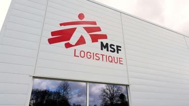 La plate-forme logistique de Médecins Sans Frontières le 13 mar 2015 à Mérignac [JEAN-PIERRE MULLER, - / AFP/Archives]