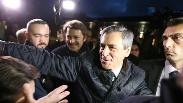 François Fillon accompagné de François Baroin le 7 février 2017 à Troyes  [François NASCIMBENI / AFP/Archives]