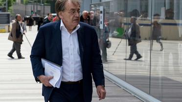Alain Finkielkraut arrivant au tribunal de Paris, le 22 mai 2019 [- / AFP]