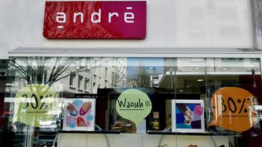 La cession d'André (135 magasins, 786 salariés), est redoutée par les syndicats [GEORGES GOBET / AFP/Archives]