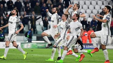 La Juventus victorieuse du FC Porto en 8e de finale de la Ligue des champions à Turin, le 14 mars 2017 [Miguel MEDINA / AFP]