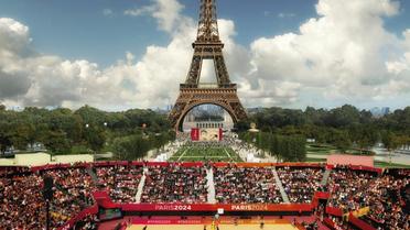Le Champ-de-Mars avait accueilli la coupe du monde de beach-volley. 