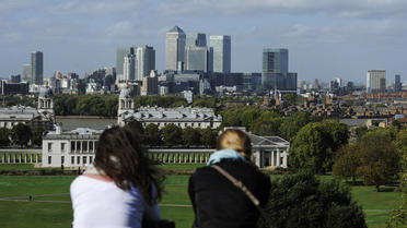 Le quartier d'affaires de la City, à Londres, pourrait se retrouver privé de milliers d'emplois.