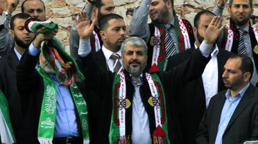 Le chef du Hamas, Khaled Mechaal