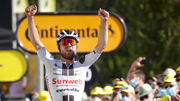 Marc Hirschi avait remporté la 12e étape du Tour de France.