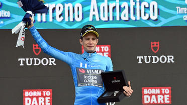 Jonas Vingegaard a remporté l'édition 2024 de Tirreno-Adriatico.