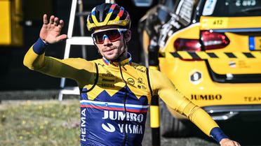 Primoz Roglic a endossé le maillot jaune à l’issue de la 9e étape.