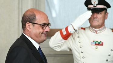Le leader du parti démocrate Nicola Zingaretti le 22 août 2019 à Rome [Vincenzo PINTO / AFP/Archives]