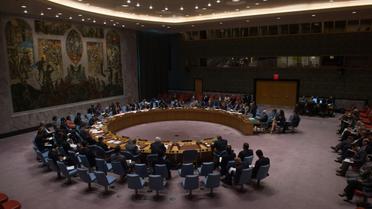 Le Conseil de sécurité de l'ONU, réuni à New York au siège des Nations Unies, le 25 septembre 2016. [Bryan R. Smith / AFP/Archives]